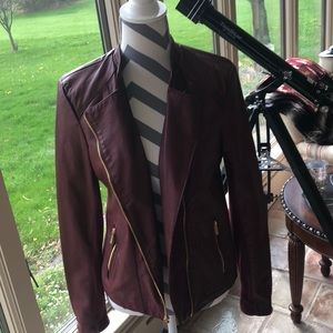 Calvin Klein vegan leather jacket